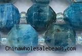 CCB1515 15 inches 9mm - 10mm faceted apatite beads