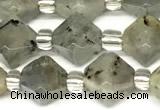 CCB1610 15 inches 10mm faceted labradorite gemstone beads