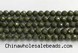 CCB793 15.5 inches 10mm faceted round gemstone beads wholesale