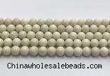 CCB823 15.5 inches 10mm round ivory jasper gemstone beads wholesale