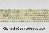 CCB828 15.5 inches 6mm round ivory jasper gemstone beads wholesale
