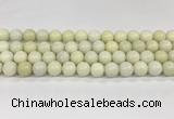 CCB831 15.5 inches 12mm round ivory jasper gemstone beads wholesale