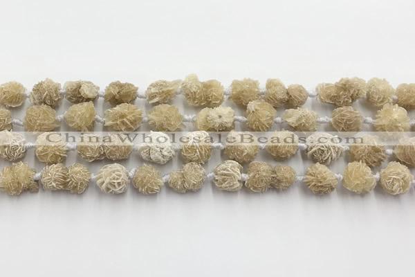 CCB950 15.5 inches 10mm - 15mm nugget desert rose crystal beads