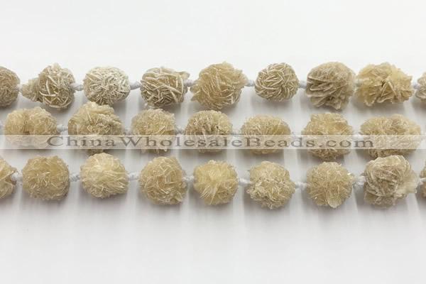 CCB951 15.5 inches 16mm - 22mm nugget desert rose crystal beads