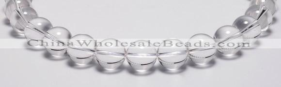 CCC05 15 inches 16mm round white crystal beads Wholesale