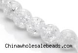 CCC15 grade A 10mm round white crystal beads Wholesale