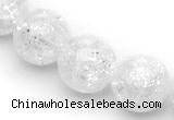 CCC17 14mm round grade A white crystal beads Wholesale