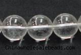 CCC206 15.5 inches 16mm round grade AB natural white crystal beads