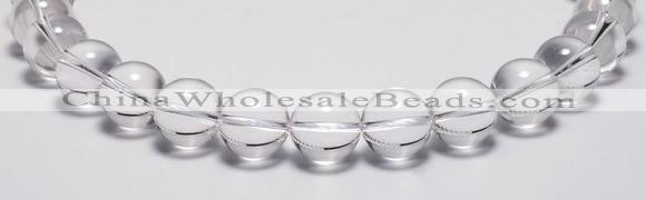 CCC32 15.5 inches 18mm round synthetic white crystal beads