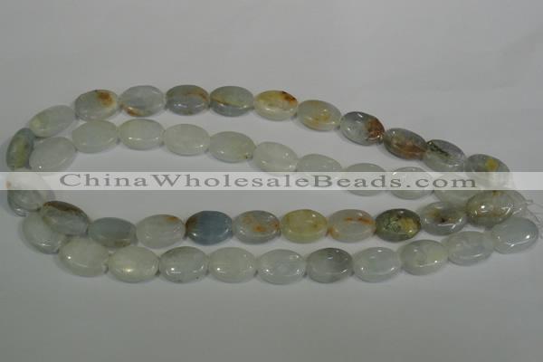 CCE14 15.5 inches 13*18mm oval natural celestite gemstone beads