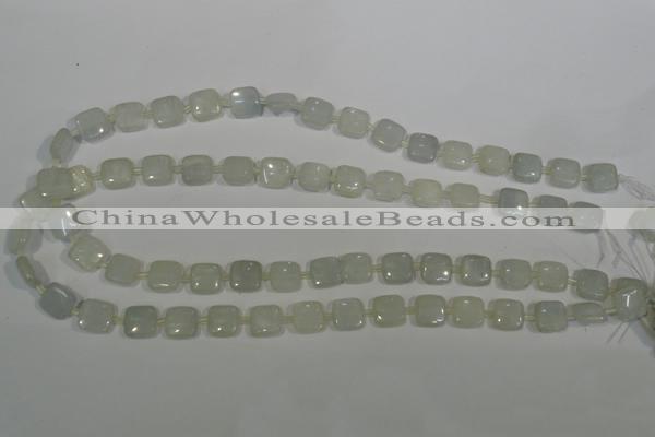 CCE16 15.5 inches 10*10mm square natural celestite gemstone beads