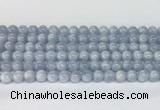 CCE66 15.5 inches 8mm round celestite gemstone beads wholesale