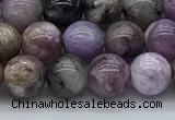 CCG132 15.5 inches 6mm round natural charoite gemstone beads