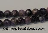 CCG26 15.5 inches 8mm round natural charoite gemstone beads