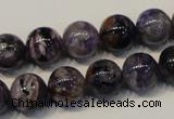 CCG28 15.5 inches 12mm round natural charoite gemstone beads