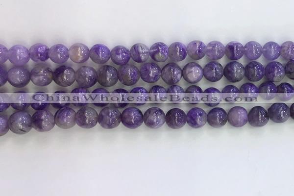 CCG301 15.5 inches 6mm round natural charoite gemstone beads