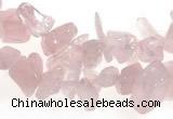 CCH09 32 inches rose quartz chips gemstone beads wholesale