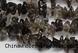 CCH208 34 inches 3*5mm smoky quartz chips gemstone beads wholesale