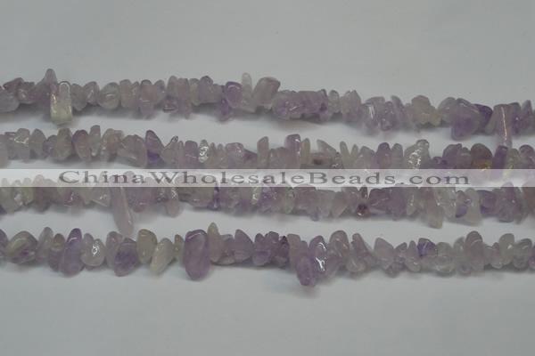 CCH222 34 inches 5*8mm lavender amethyst chips gemstone beads wholesale
