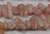 CCH224 34 inches 5*8mm pink opal chips gemstone beads wholesale