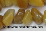 CCH271 34 inches 8*12mm yellow aventurine chips gemstone beads wholesale