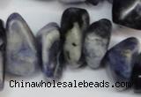 CCH300 34 inches 8*12mm sodalite chips gemstone beads wholesale