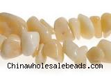 CCH35 35 inches pale yellow topaz chips gemstone beads wholesale