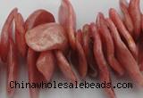 CCH401 15.5 inches 15*28mm - 18*35mm argentina rhodochrosite chips beads