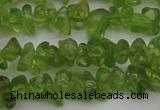 CCH600 15.5 inches 4*6mm olive quartz chips beads wholesale