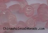 CCH611 15.5 inches 6*8mm - 10*14mm rose quartz chips gemstone beads