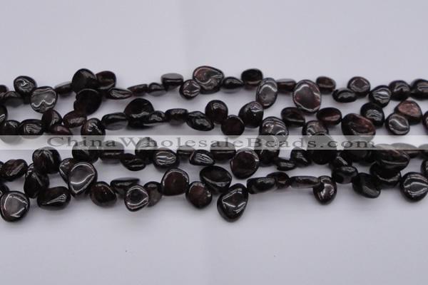 CCH617 15.5 inches 6*8mm - 10*14mm garnet chips gemstone beads