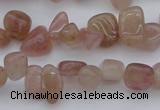 CCH621 15.5 inches 6*8mm - 10*14mm strawberry quartz chips beads