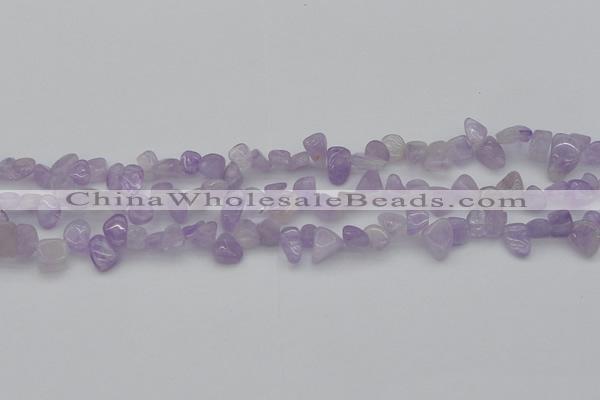 CCH641 15.5 inches 6*8mm - 10*14mm lavender amethyst chips beads