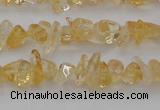 CCH655 15.5 inches 4*6mm - 5*8mm citrine gemstone chips beads