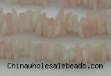 CCH656 15.5 inches 5*8mm - 6*10mm morganite gemstone chips beads