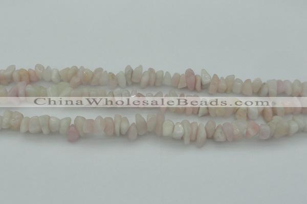 CCH657 15.5 inches 8*12mm - 10*14mm morganite gemstone chips beads