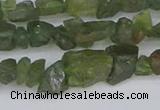 CCH702 15.5 inches 4*6mm - 6*8mm green apatite chips beads