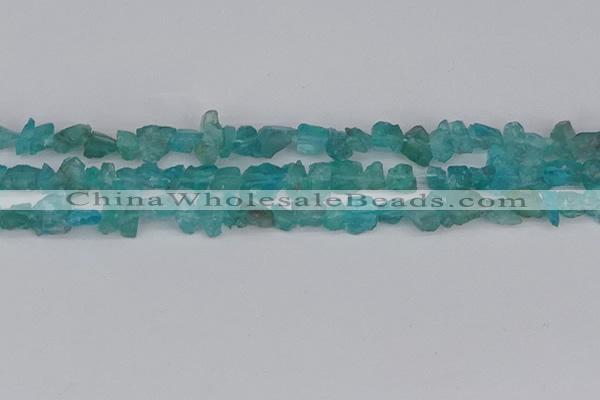 CCH703 15.5 inches 4*6mm - 6*8mm blue apatite chips beads