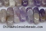 CCH710 15.5 inches 5*10mm - 5*15mm dogtooth amethyst chips beads