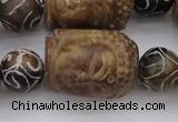 CCJ236 15.5 inches 22*28mm carved buddha China jade beads