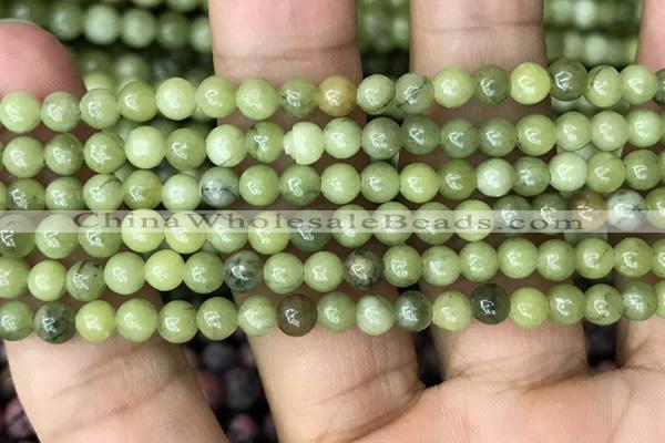 CCJ310 15.5 inches 4mm round China jade beads wholesale