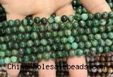 CCJ400 15.5 inches 4mm round west African jade beads wholesale