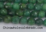 CCJ411 15.5 inches 6mm faceted round west African jade beads