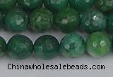 CCJ412 15.5 inches 8mm faceted round west African jade beads