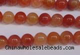 CCL03 15 inches 8mm round carnelian gemstone beads wholesale