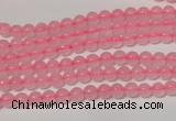 CCN04 15.5 inches 4mm round candy jade beads wholesale