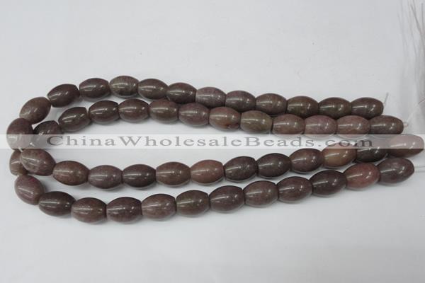 CCN116 15.5 inches 12*16mm rice candy jade beads wholesale