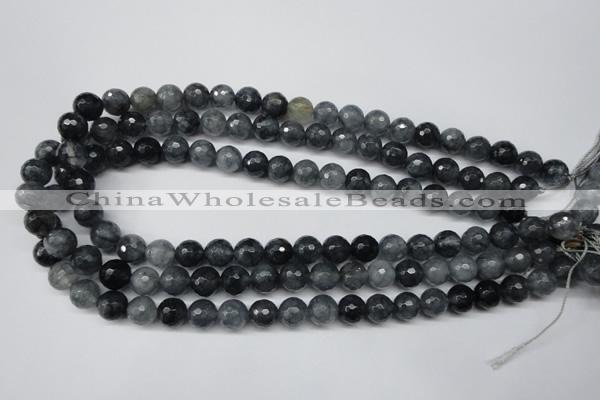 CCN1264 15.5 inches 10mm faceted round candy jade beads wholesale