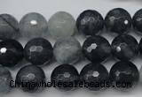 CCN1265 15.5 inches 12mm faceted round candy jade beads wholesale