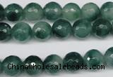 CCN1284 15.5 inches 10mm faceted round rainbow candy jade beads